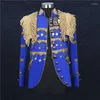 Men's Suits Cross-border Wholesale Of Korean Version Domineering Pendants Court European And American Tassels Presidential