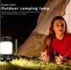 Utomhus Spot Light Laddningsbara handhållna söklampor Flashlight Portable LED -sökning med Power Bank Vandring Camping USD Laddningsfackla Lykta