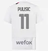 2023/24 AC RAFA LEAO PLAYERバージョンサッカージャージー2024 Pulisic Reijnders Milans Bennacer Giroud Shird Chukwueze Musah-Cheek Theo okafor Pleasure Football