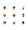 Anime One Piece Luffy Boa Hancock Sabo Portgas D Ace Roronoa Zoro Sanji Chopper Söt tecknad Alloy Emamel Lapel Badge Brooch Pin 15 Colorszz