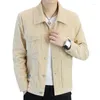 Men's Jackets Jacket Coat 2023autumn Young And Middle-aged Korea Trend Tooling Denim Corduroy Cott