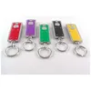 Chaveiros Lanyards Mini Lanterna Led Chaveiro Caixa de Luz Tipo Chave Cadeia Luzes Chaveiro Presentes Criativos Drop Delivery Fashion Access Dh4Za