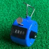 Other Golf Products Counter 4 Digit Number Plastic Shell Hand Finger Display Manual Counting Clicker Timer Soccer Multicolor 230721