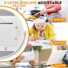 Küchentimer Magnetischer Timer LED Digitaler manueller Countdown-Wecker Kochen Dusche Studie Fitness Stoppuhr Time Master 230721