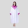 Vêtements ethniques Costume mariage femmes chrétien église choeur hymne saint chanter robe vêtements nonne jésus classe Service tenue 90