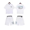 2023 l'ultima t-shirt a manica corta Shorts Shorts Shorts Trend Pattern Trend Design comodo Traccia del tempo libero traspirante