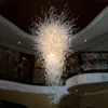 Lustres de Cristal Clássicos Iluminando 100% Vidro Soprado à Mão Lustre de Luzes Brancas LED Fonte de Luz Restaurante Clássico Pendurado L282Z