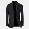 Men's Suits Men England Blazer Color Details Design Causal Formal Office Work Daily Wear Long Sleeve Single Breasted D115