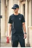 Men's T Shirts Y1067 Smooth Pure Cotton Short Sleeved T-shirt Summer Letter Print Casual Round Neck