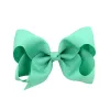 4 inch Solid Grosgrain Ribbon Clip Handgemaakte Bow Knot Boutique Accessoires voor Girls Fashion HeadwearZZ