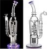 hookahs bong glass thick glass helix perc recylcle oil rigs arm tree perc filter glass Pipe water pipes with 14mm joint