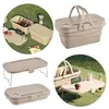 Camp Furniture Foldable Picnics Table Hiking Drinks Food Storage Props Portable Camping Equipment For Outdoor Dining And Entertainment G99D