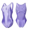 Maillots de bain pour femmes LEOHEX Sexy justaucorps Spandex femmes japonais coupe haute une pièce maillot de bain femme baigneur maillot de bain été nager