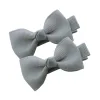 Nya babyflickor Grosgrain Ribbon Bow Clip Kids Ribbon Bow Hairpins Magic Tape Clip Barretteszz