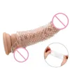 Yutong IKOKY Vertraagde Ejaculatie Uitbreiding G-spot Stimulatie Cock Sleeve Penis Sleeve Speelgoed Voor Mannen Cock Ringen Herbruikbare Condom226L