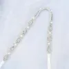 Telai da sposa TRiXY S435 Cintura con perline di moda Cristallo trasparente per abito formale Cinture con strass da sposa perla Argento3240