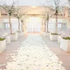 Cheap Silk Rose Flower Petals 1000pcs A Lot Artificial Flowers Wedding Birthday Party Decorations 288m