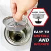 Storage Bags Kitchen Water Sink Filter Strainer Tool Stainless Steel Floor Drain Cover Shower Hair Catche Stopper1589