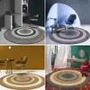 Carpet Fashion Modern Multicolor Imitation Woven Rope Living Room Bedroom Hanging Basket Chair Round Floor Mat Customization 230721