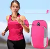 Summer Breathabale Mesh Material Running Arm Bags Multifunktionellt utomhus Gym Fitness Arms Pack Mobiltelefon Nyckelhållare Vattentät modepengar