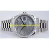 Store361 Nowe przybycie zegarki Nowy 36 mm Platinum Prezydent Mop Diamond Dial - 118206342S