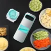 Boormachine multifuncional cortador de legumes doméstico triturador batata aço inoxidável cozinha alho rabanete vegetal ralador