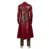 Devil May Cry 3 Costume de cosplay Dante tenue en cuir sans pantalon269H