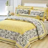 Sängkläder sätter 3st bomulls täcke sängöverdrag set lapptäcke quiltad täcke filt amerikansk coverlet cubrecam säng täckning colcha mode set 230721