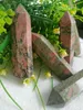 7-11cm Natural Crystal Wand Unakite Stone Quartz Point Plating Gemstone Tower Mineral Specimen Healing