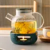 Andere Drinkware Draagbare Warmer Heater Chinese Stijl Thee Fornuis Vintage Camping Keramiek Keuken Dzbanek Do Herbaty Juego De Te Service 230721