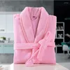 Indumenti da notte da donna Asciugamano invernale da donna Accappatoio Kimono in cotone Accappatoi Vestaglia unisex Lunga doccia Sleep Terry Robe