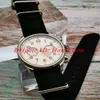 1858 Japan quartz chronogrph herenhorloge roestvrij stalen kast stof nylon band stopwatch blauwe wijzerplaat heren nieuw horloge u01140862971