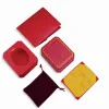 Luxury Brand Designer Jewelry Box Fashionable Charm Velvet Fabric Bag Classic Armband Ring Packaging No Box