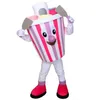 2018 Remise usine Belle crème glacée colorée Mascotte Costume Personnage de dessin animé adulte Halloween fête Carnaval Costume272V