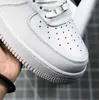 Air Pure White Classic Low Top Small White Shoes for Men High Top Wheat AF1 Scarpe Macaron per scarpe sportive da donna