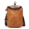 Bolsas de noite de couro genuíno masculinas crossbody bolsa de ombro pequena casual bolsa mensageiro bolsa de viagem masculina 6331 230721