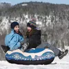 Tubo de nieve duradero de 120 cm, círculo de esquí de invierno inflable, deportes al aire libre, tablero de anillo de esquí, trineo, juguete para niños y adultos, tubos de snowboard al por mayor