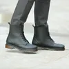 Safety Shoes Fashion Rain Boots Men's Frosted Nonslip Wearresistant Rubber Casual Short Water Men 230721