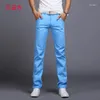 Pantalons pour hommes 2023 printemps automne décontracté hommes coton Slim Fit Chinos mode pantalon 8 couleur mâle marque vêtements grande taille 28-38