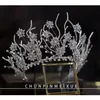 Copricapo Diadema Ragazze Quinceanera Festa Diademi Cristallo Strass da sposa Corona Ornamento per capelli Fascia per capelli Accessori da sposa337x