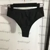 Conjuntos de sutiãs femininos tipo tanga para verão sexy sutiã preto push up maiô cuecas letras designer conjunto de terno de duas peças