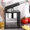 Boormachine Commercial Citrus Juicer,metal Manual Fruit Squeezer,with Container Extracts Maximum Juice,for Lemon Lime Grape Pomegranate