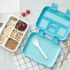 Serviessets Box Effectieve milieuvriendelijke Bento Healthy Lunch Container