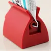 Трубная зубная паста сжимание творческое дизайн зубной пасты держатель зубной щетки ванной комнаты Rolling Set247b