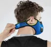 Maschera antipolvere / antigas in rete con parapolvere, maschera da ciclismo protezione antismog all'aperto per uomo e donna maschera con filtro dell'aria con valvola respiratoria regolabile