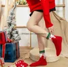 Hot Koop Winter Warm Kerst Sokken Vrouwen Meisje Gift Cartoon Print Kasjmier Sokken Mode Dikke Warme Sneeuwpop Sokken fuzzy badstof sok