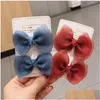 Pinces À Cheveux Barrettes Femme Organza Solide Grand Arc Épingles À Cheveux Femmes Cheveux Accessoires Filles Chapeaux Ornements Bowknot Barrette Drop D Dhd9G