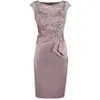 Selling Knee Length Tafetta Mother of the Bride Dresses for Wedding In Stock with Lace Sash189v