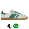 Designer Gazelle Casual Shoes Men Women Wegańskie trampki wewnętrzne skórzane top skórzane trenerzy OG klasyka chmur czarny biały guma aksamitne męskie trener sportowy