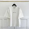 Designer fashion classic jil sander shirt casual mens women Letter printing couples t shirt simple style loose short sleeve oversized t shirt